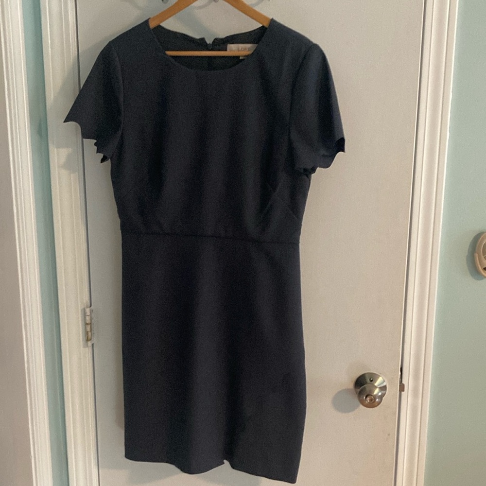 LOFT Navy Mini Dress